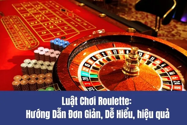 Luật Chơi Roulette Hướng Dẫn Đơn Giản, Dễ Hiểu, hiệu quả