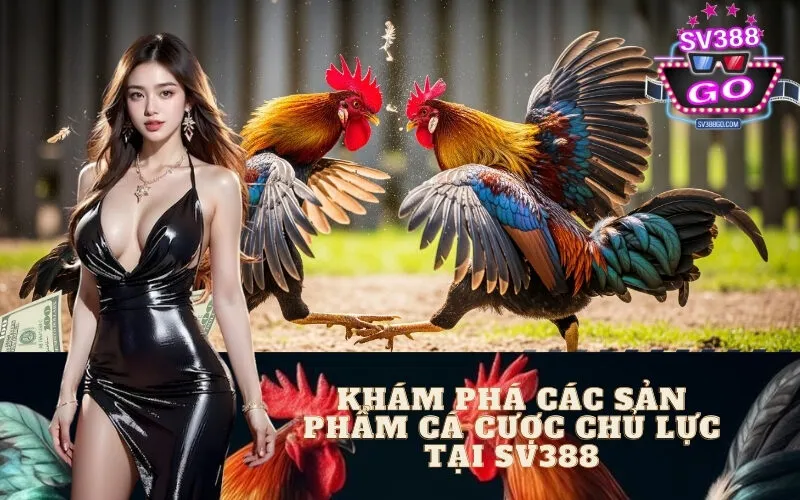 Khám phá các sản phẩm cá cược chủ lực tại SV388
