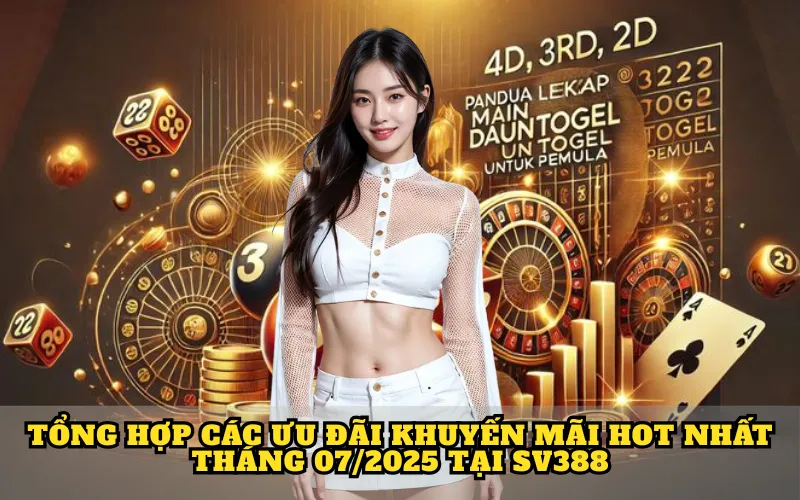 Tổng hợp các ưu đãi khuyến mãi hot nhất tháng 07/2025 tại SV388