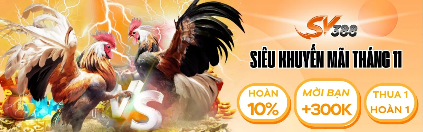 siêu kHUYẾN MÃI THÁNG 11 sv388